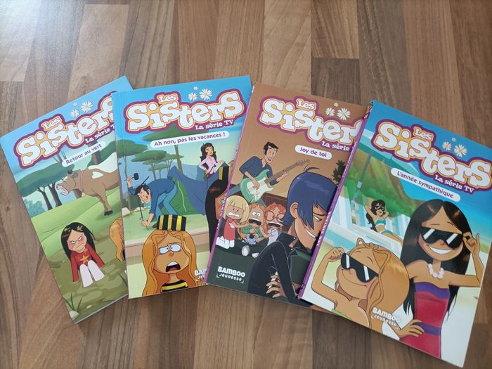 Lot 4 livres Les sisters série Tv tomes 1,2,41,77 - photo numéro 3
