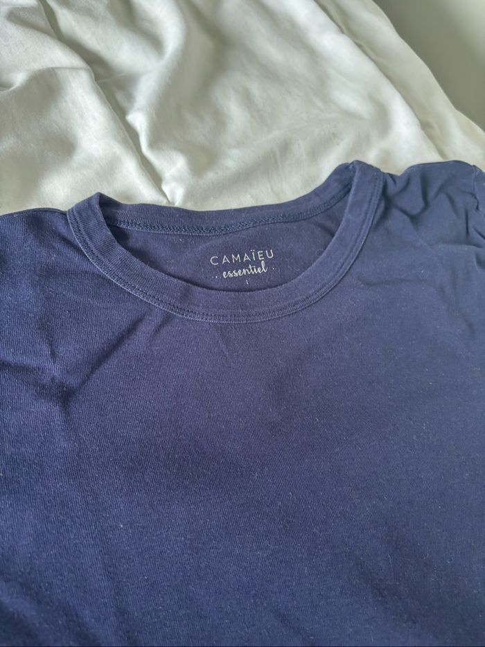 Lot 3 t-shirts noirs taille L , décathlon - photo numéro 4