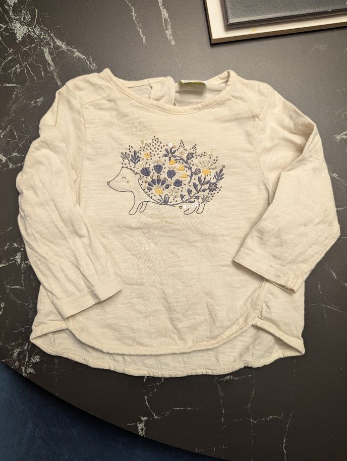 Tee shirt a manches longues fille 👌