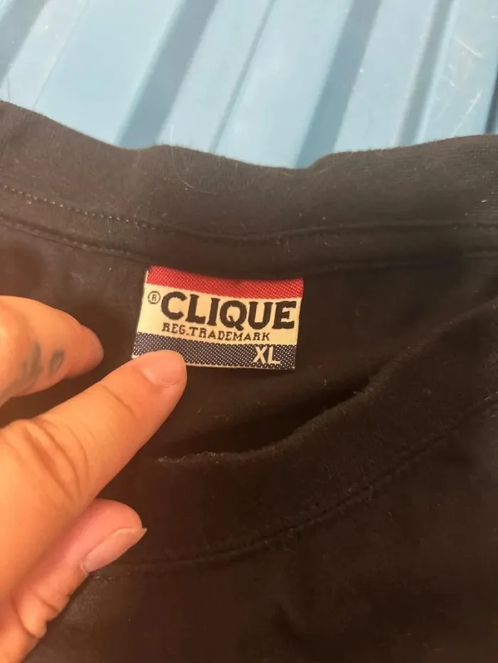 T shirt taille XL personnaliser "Bruno" bellaciao marque clique - photo numéro 4