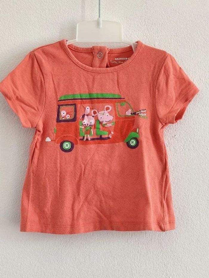 T-shirt bébé fille