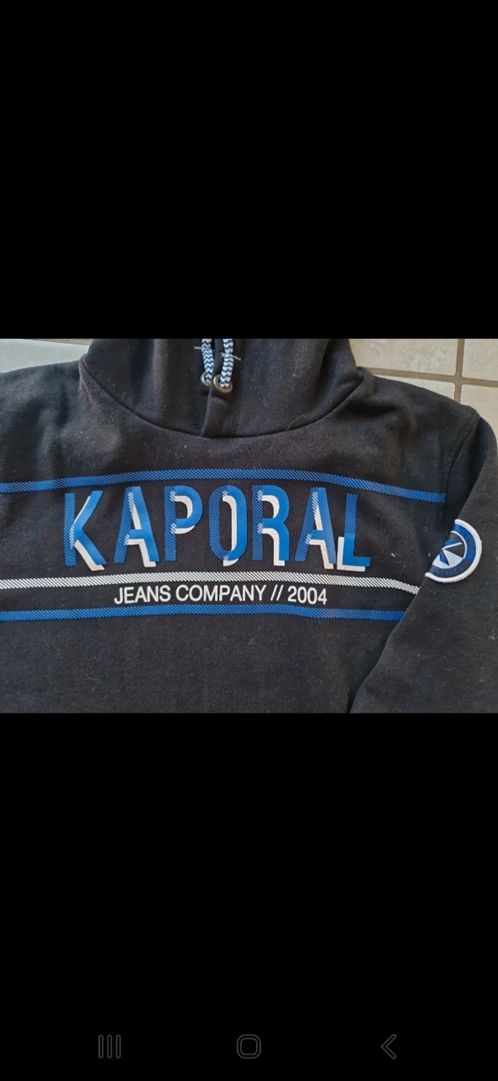 Sweat à capuche kaporal 16 ans - photo numéro 2