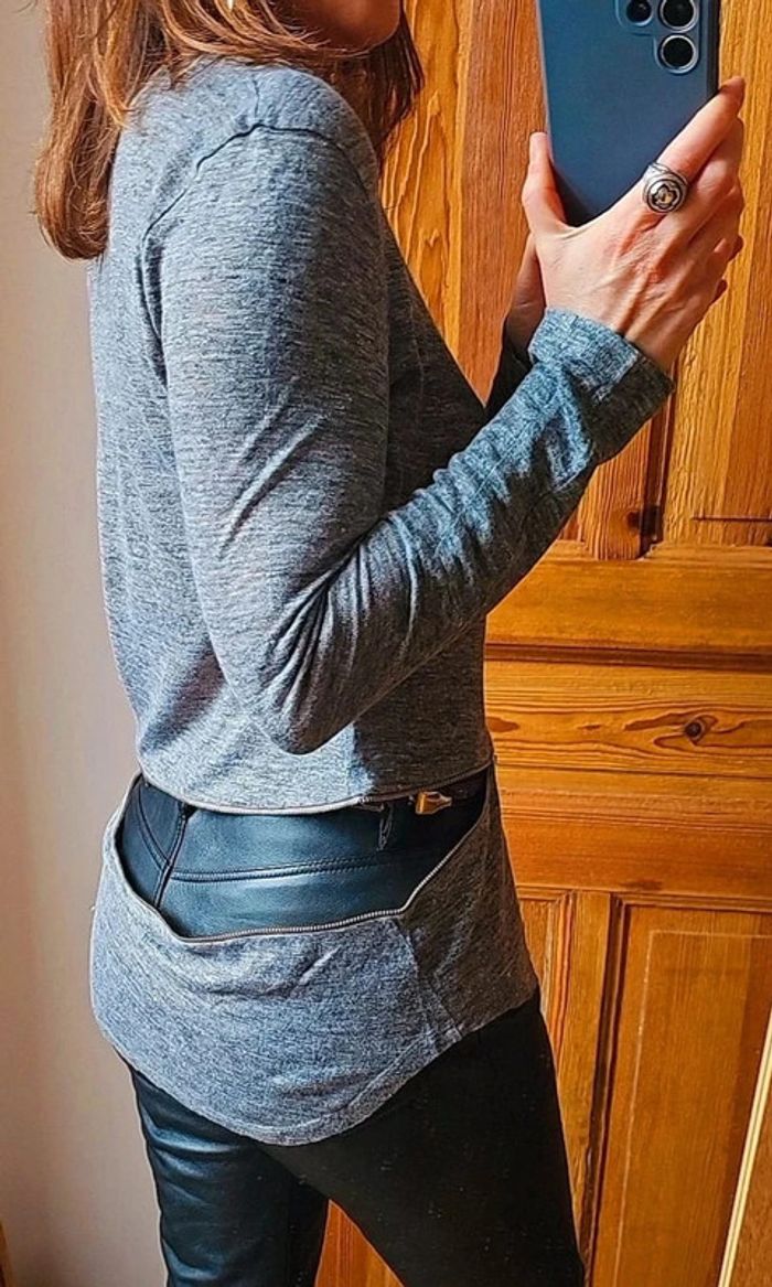 Top en lin Claudie Pierlot T.2 - photo numéro 4