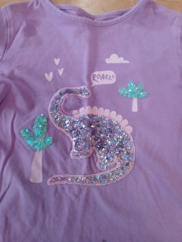 T shirt manche longues fille 6 ans - photo numéro 2