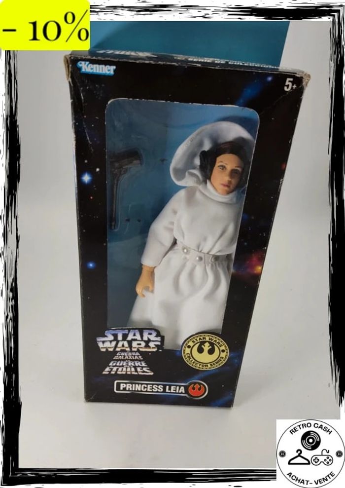 Star Wars Princess LEIA Kenner Collector séries 12" Collector Series Kenner Tri-Logo Europe - photo numéro 2