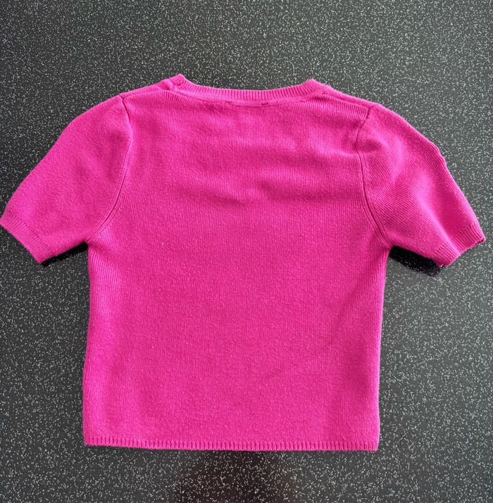 Jennyfer - t-shirt court mc rose Taille S - photo numéro 3