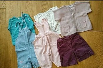 Lot de vêtements fille 18 mois demi-saison