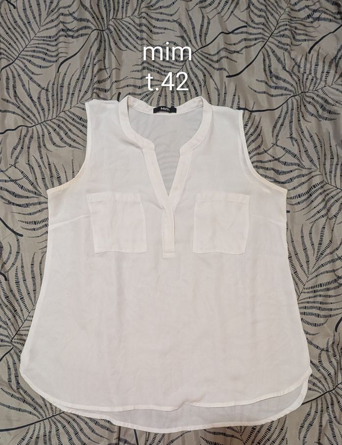 Blouse sans manches
