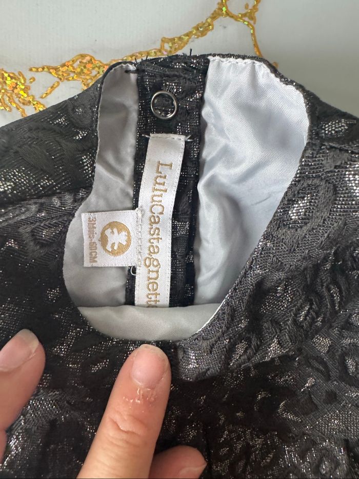 Robe noire à paillettes - photo numéro 3