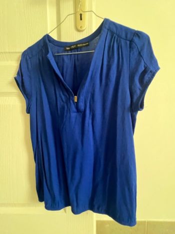 T-shirt bleu Zara taille xs
