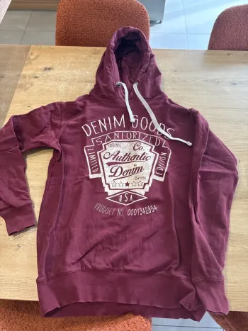 Sweat bordeaux homme taille M