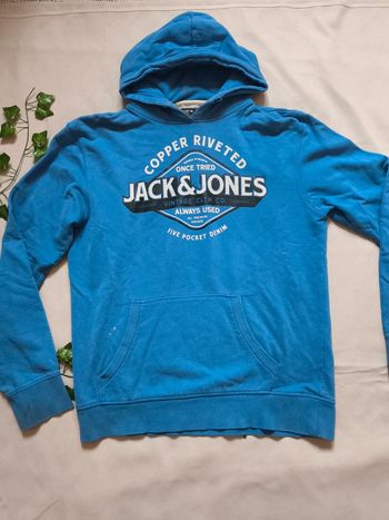 Sweat  a capuche bleu 🍃 jack & Jones