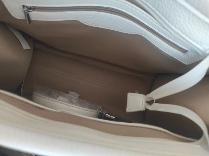 Sac à main blanc the tote bag neuf 30x22x10 cm - photo numéro 5