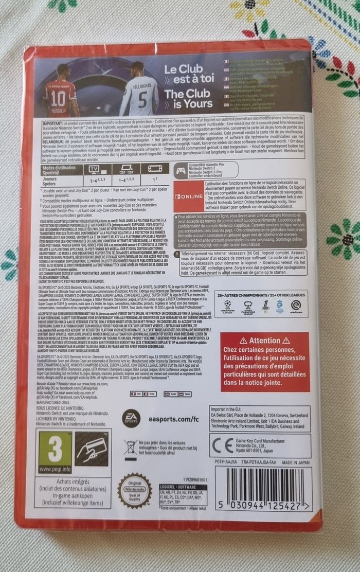 FC26 Nintendo Switch 2 - photo numéro 2