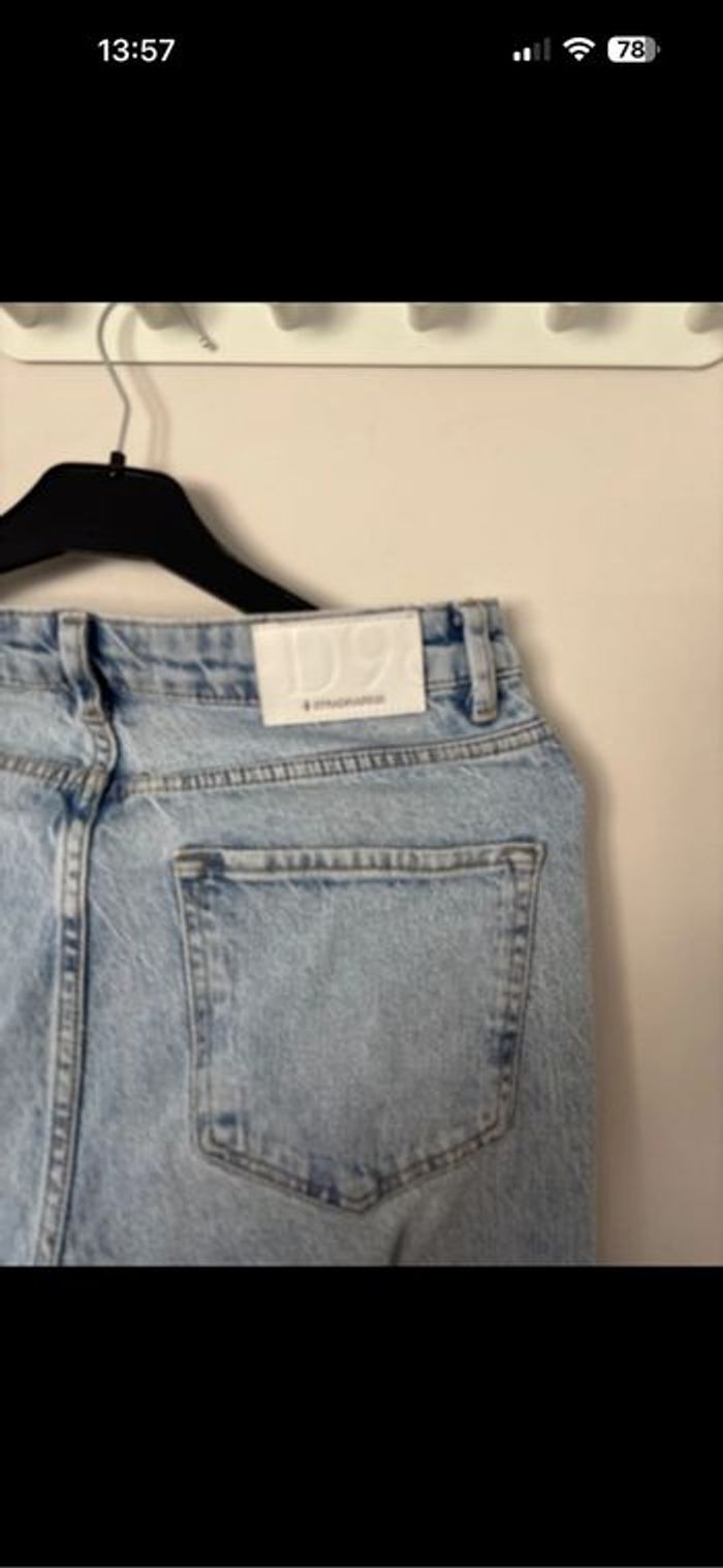 Jean bleu taille 42 stradivarius D98 - photo numéro 7
