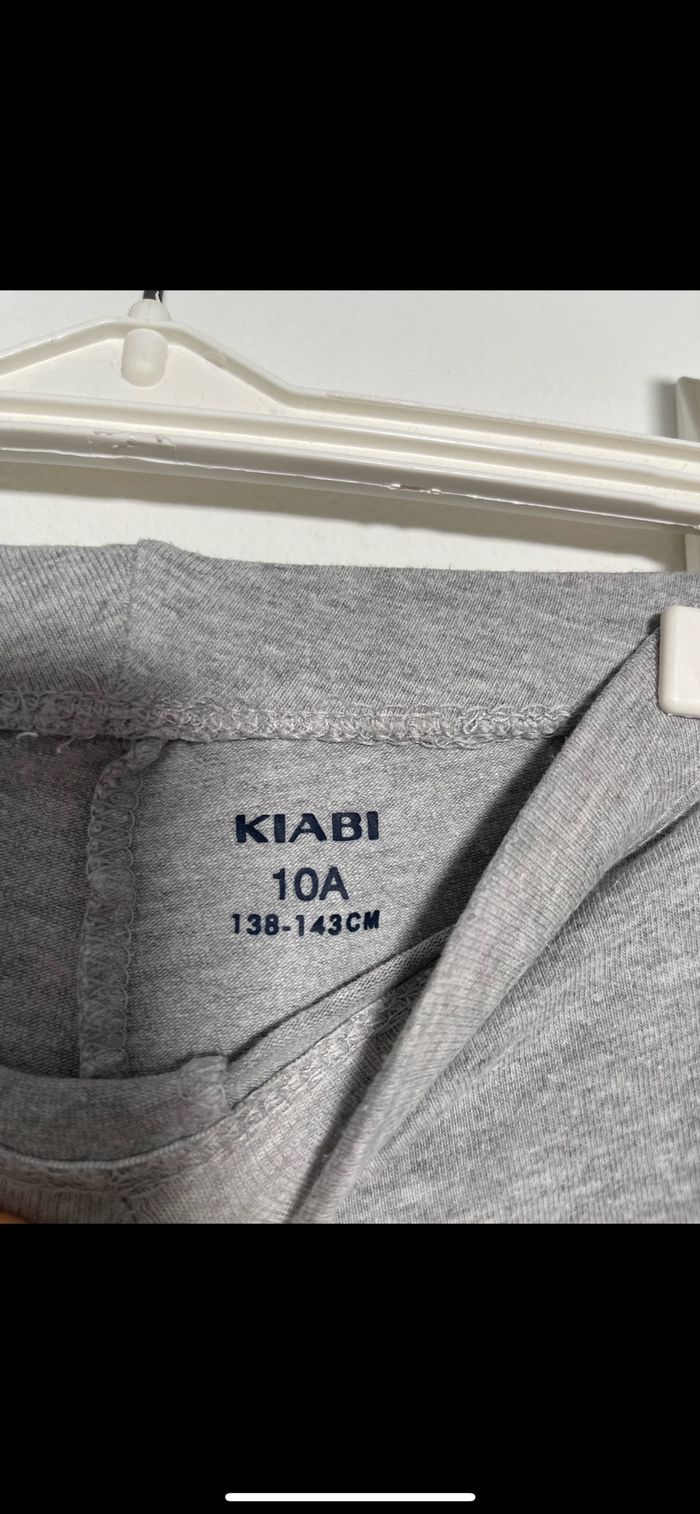 Legging pantacourt gris 10ans - photo numéro 3