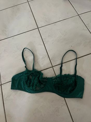 Soutien gorge vert