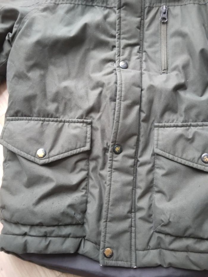 🍁A 7€ uniquement ce week-end 🍁 🌸Manteau kaki a fourrure 6ans🌸 - photo numéro 2