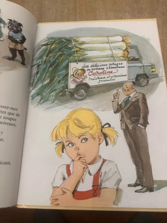 Pierre Probst - Caroline et le potager ensorcelé légumes géants livre bd album rare - photo numéro 5