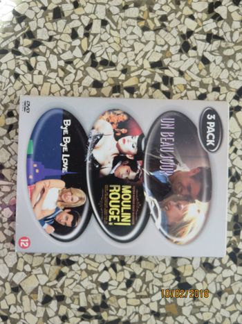 DVD un beau jour, moulin rouge, bye bye love