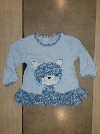 Haut manches longues / 6 mois