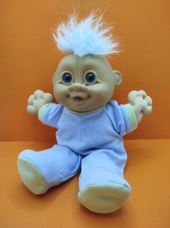 Russ baby Troll doll - Blue 