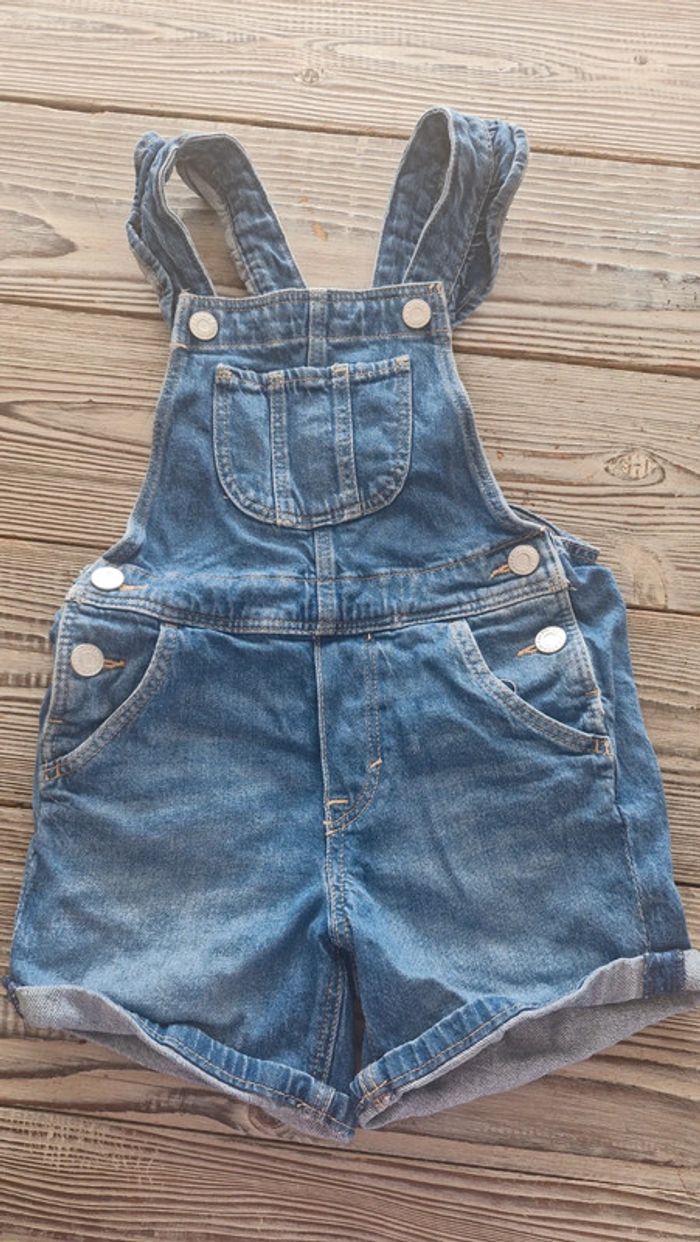Salopette en jean h&m 4/5 ans 110 cm