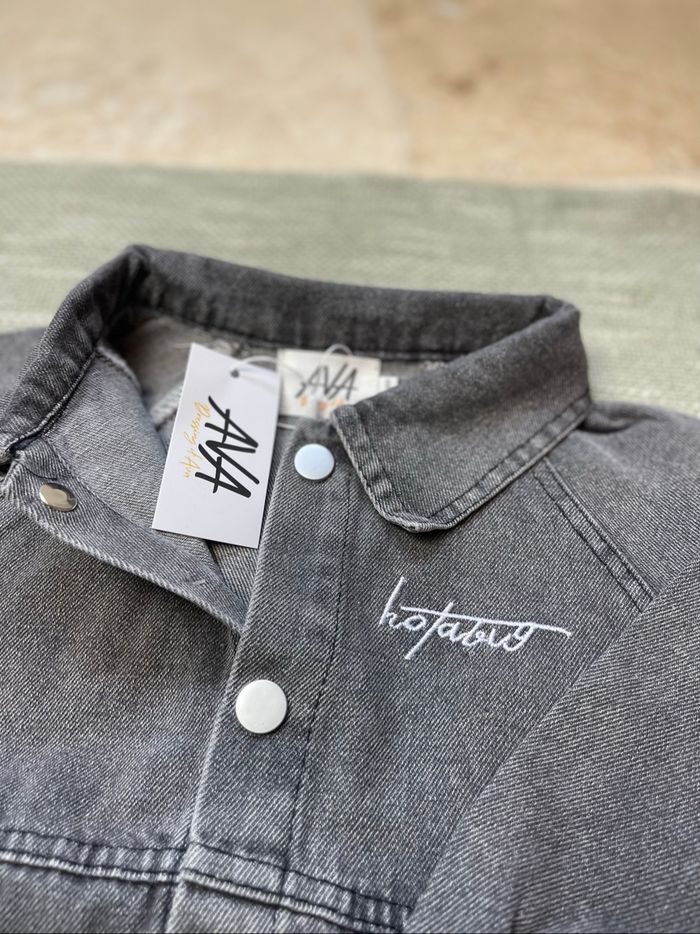 Ensemble sportwear garçon – veste en jean, pantalon cargo et pull manches longues - photo numéro 3