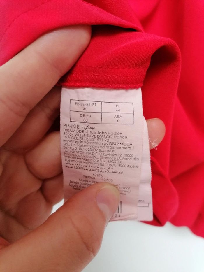 Robe rouge patineuse Pimkie - photo numéro 6