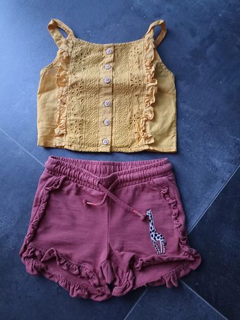 Ensemble top + short T104