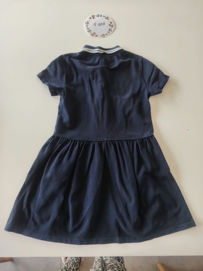 Robe d'été bleu marine 🌈 fille 4 ans Monoprix KIDS tbe - photo numéro 2