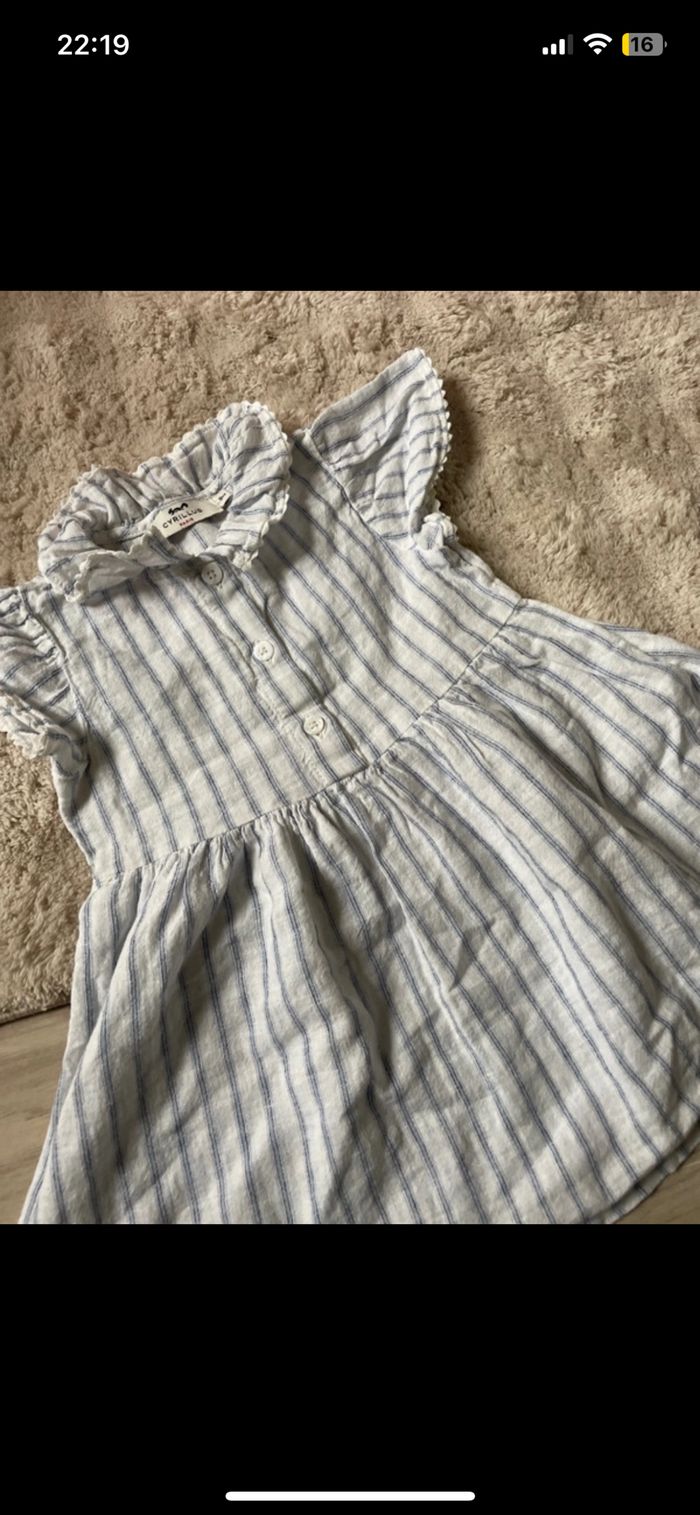Robe Cyrillus Neuve 9 mois