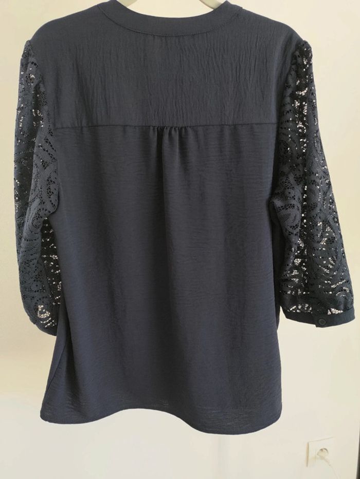 Ma Boutique Plus blouse marine T4 - photo numéro 4