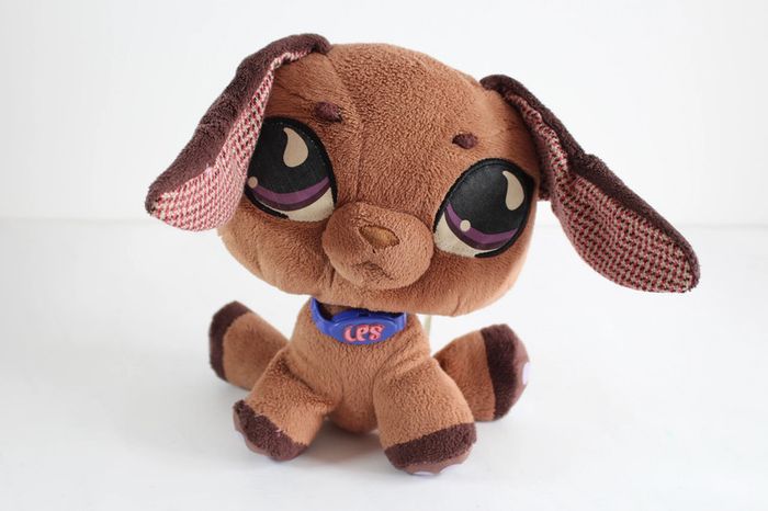Lps Littlest Pet Shop Chien 2007 Peluche