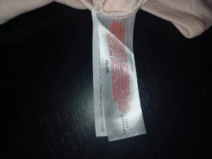 Lot bodies rose 3 mois primark et tex - photo numéro 5