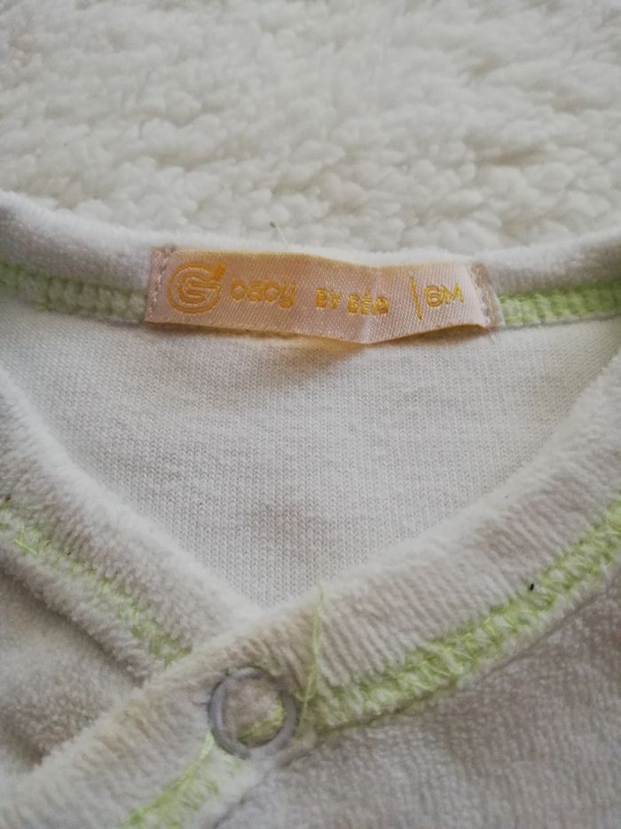 Pyjama une pièce garçon 6 mois - photo numéro 3