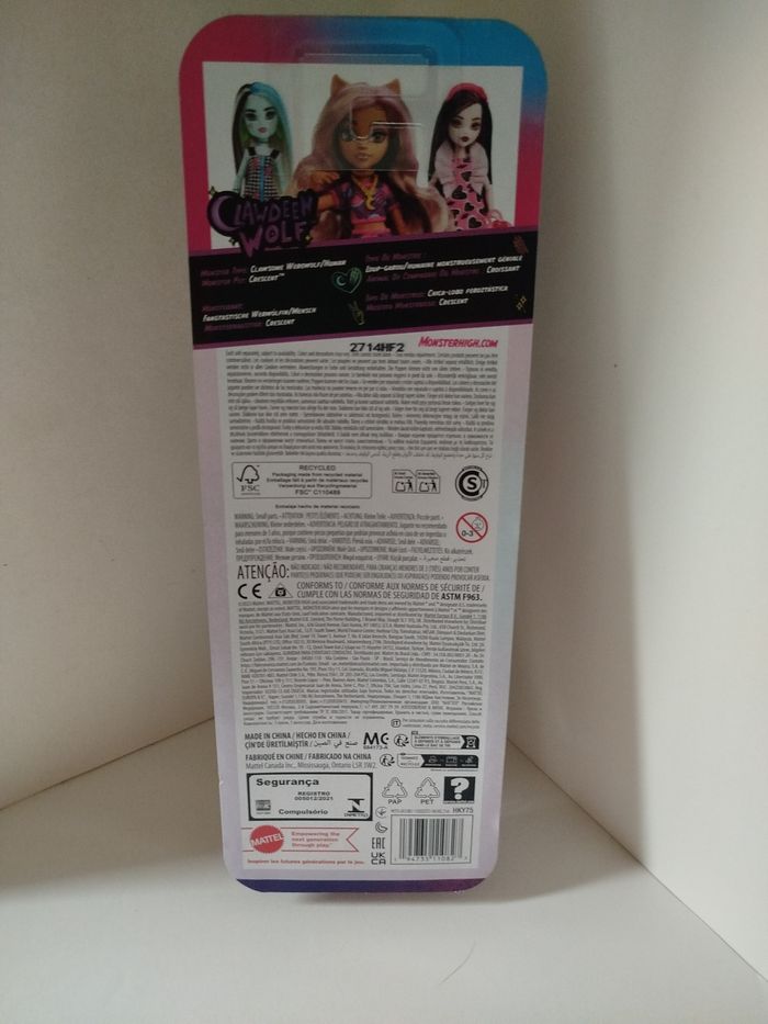 Monster High Clawdeen Wolf - photo numéro 5