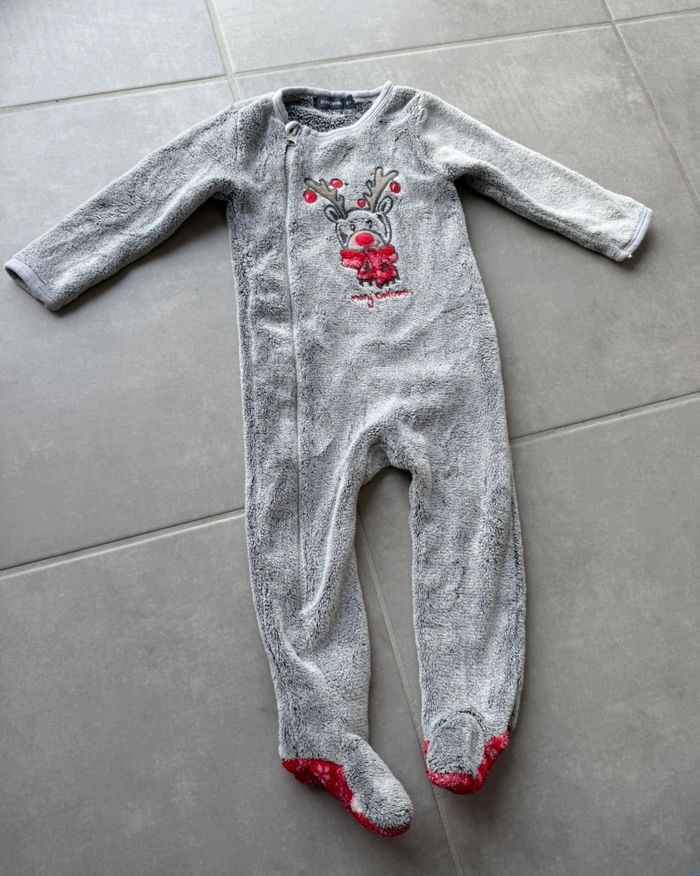 Pyjama chaud hiver mixte 24 mois - photo numéro 2