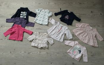 Lots de hauts bebé fille 1 mois 54 cm