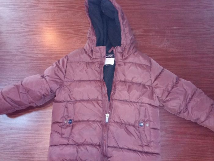 Doudoune chaude doublée polaire