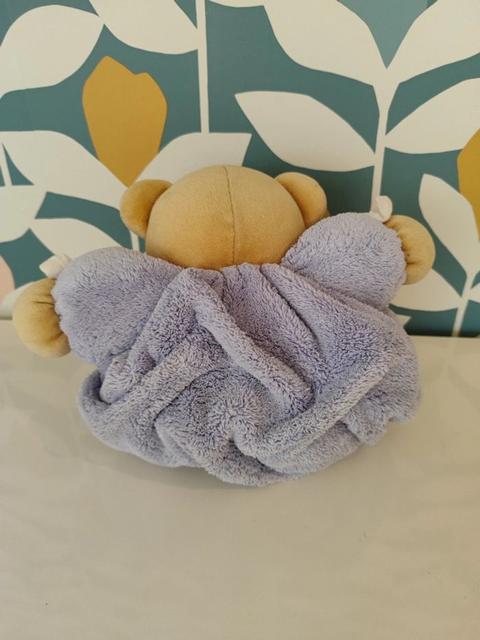 Doudou ourson/ ours/ nounours plume kaloo - photo numéro 3