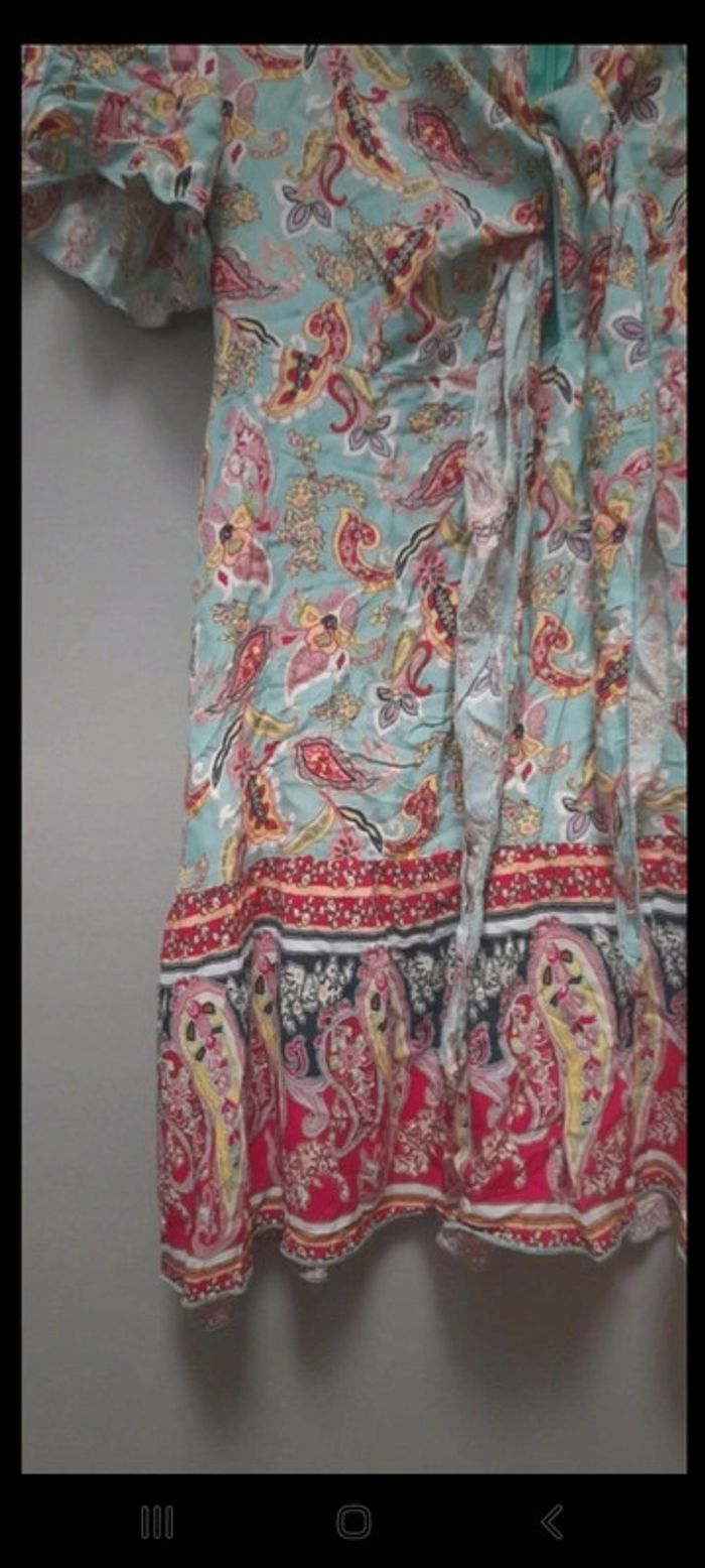 Robe fluide imprimé - photo numéro 4