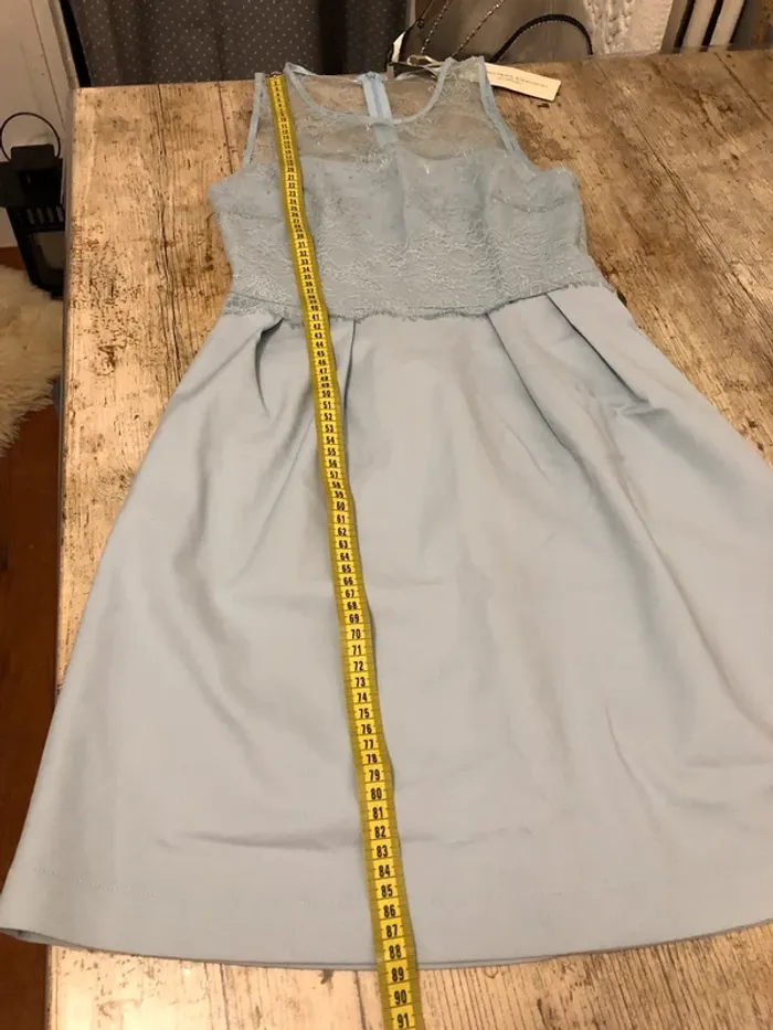 Robe bleu ciel Cristina Gavioli - photo numéro 13