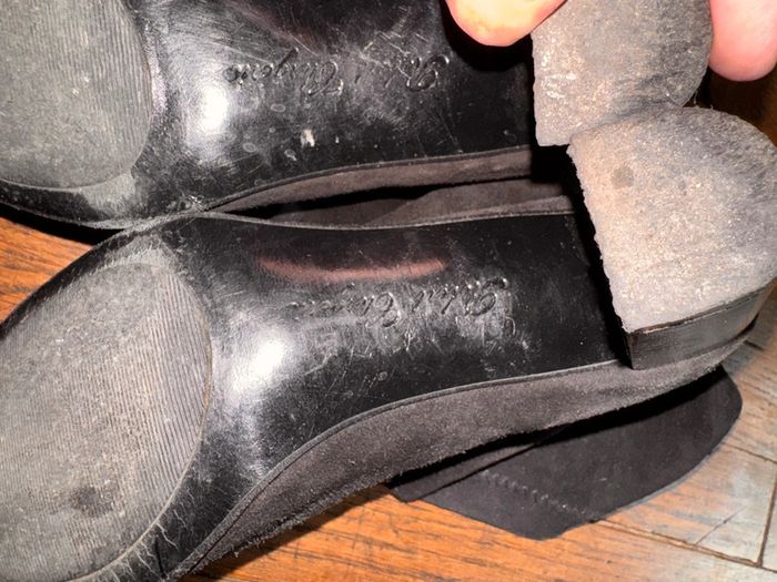 Bottes en daim Robert Clergerie  Taille 5,5 donc 36,5 - photo numéro 7