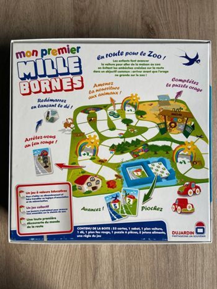 Jeu de société Mon premier mille borne  - Dujardin - photo numéro 2