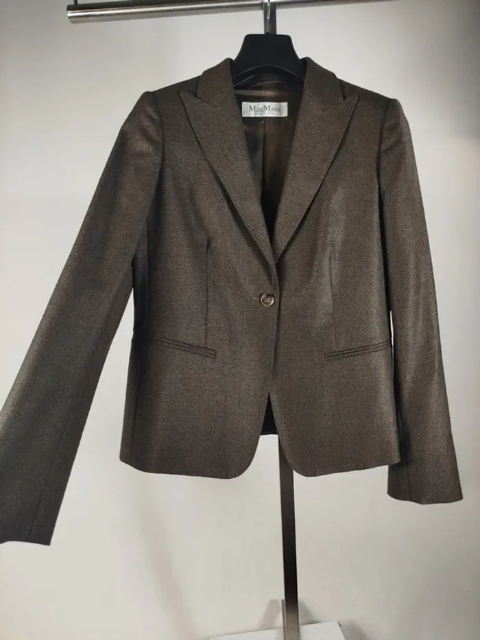 Veste Max Mara T40 - veste tailleur A299 - photo numéro 2