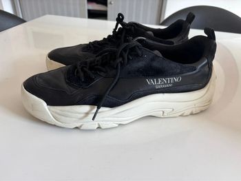 Valentino Garavani Gumboy – Baskets noires cuir de veau taille 45