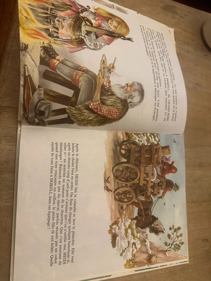 État satisfaisant - Livre ancien vintage Heidi déménage Hemma collection Primevère - photo numéro 7