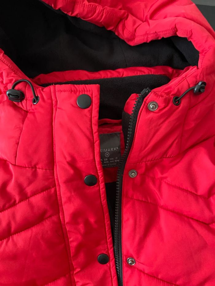 Magnifique doudoune à capuche rouge / Taille M - photo numéro 6