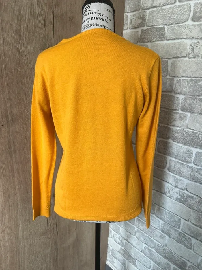 Pull moutarde taille M - photo numéro 3